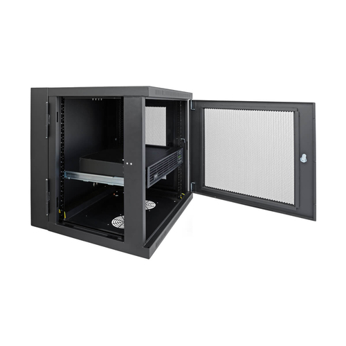 Tripp Lite 4POSTRAILKITWM SmartRack 4-Post 1U Universal Adjustable Shelf Kit for Wall-Mount Racks