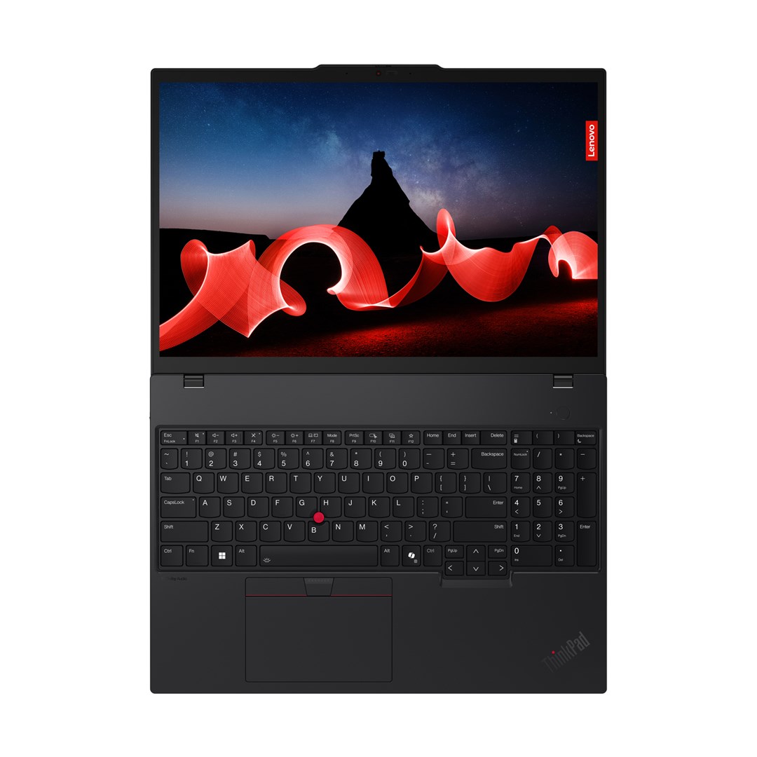 Lenovo ThinkPad T16 Gen 3 Intel Core Ultra 7 155U Laptop 40.6 cm (16") WUXGA 16 GB DDR5-SDRAM 512 GB SSD Wi-Fi 6E (802.11ax) Windows 11 Pro Black