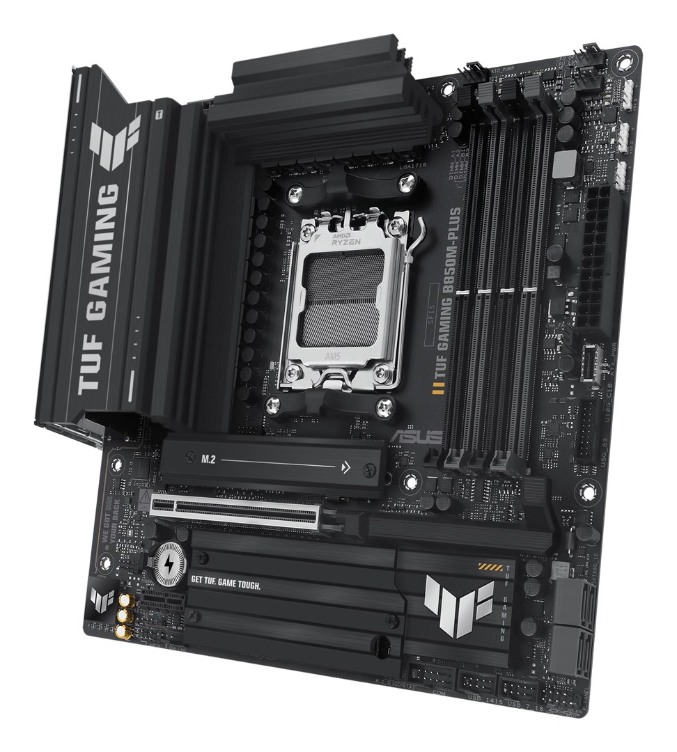 ASUS TUF GAMING B850M-PLUS AMD B850 Socket AM5 micro ATX