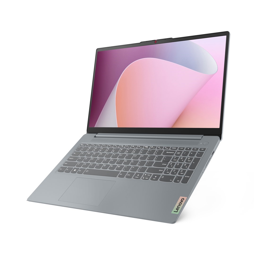 Lenovo IdeaPad Slim 3 15ABR8 AMD Ryzen™ 5 7430U Laptop 39.6 cm (15.6") Full HD 16 GB DDR4-SDRAM 512 GB SSD Wi-Fi 6 (802.11ax) Windows 11 Home English Grey