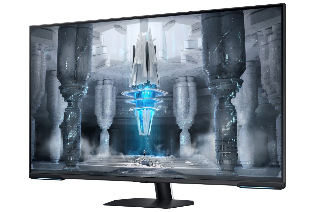 Samsung S43CG700NU computer monitor 109.2 cm (43") 3840 x 2160 pixels 4K Ultra HD LED Black, White