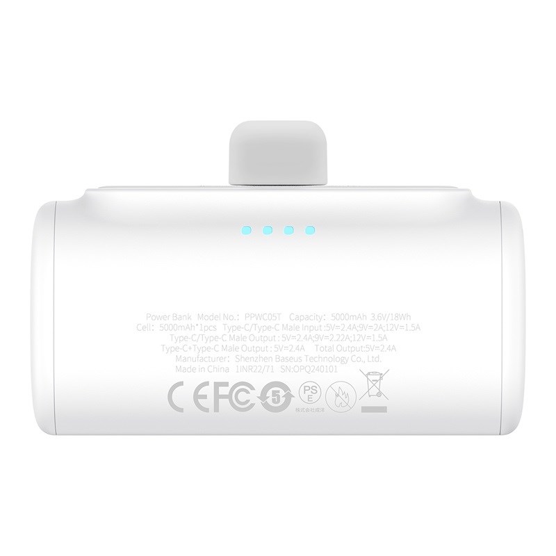 Baseus Compact 5000 mAh White