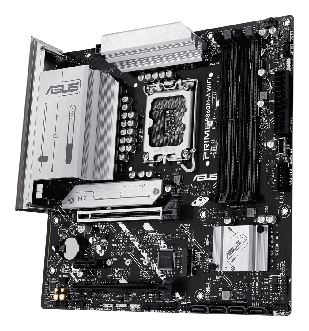 ASUS PRIME B860M-A WIFI Intel B860 LGA 1851 (Socket V1) micro ATX