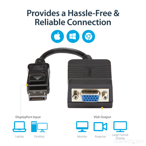 DP2VGA - Cables & Adaptors by StarTech.com