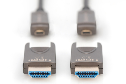 Digitus 4K - HDMI AOC Hybrid Fiber Optic Cable with 20m removable plug