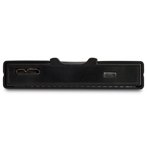 StarTech.com Biometric Enclosure - Encrypted USB 3.0 2.5" SATA Hard Drive Enclosure - Fingerprint/Password Access - 256-bit AES Data Encryption - Secure External USB 3.1 Gen 1 to HDD/SSD