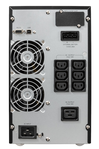 Eaton 9E 3000i XL uninterruptible power supply (UPS) Double-conversion (Online) 3 kVA 2400 W 7 AC outlet(s)