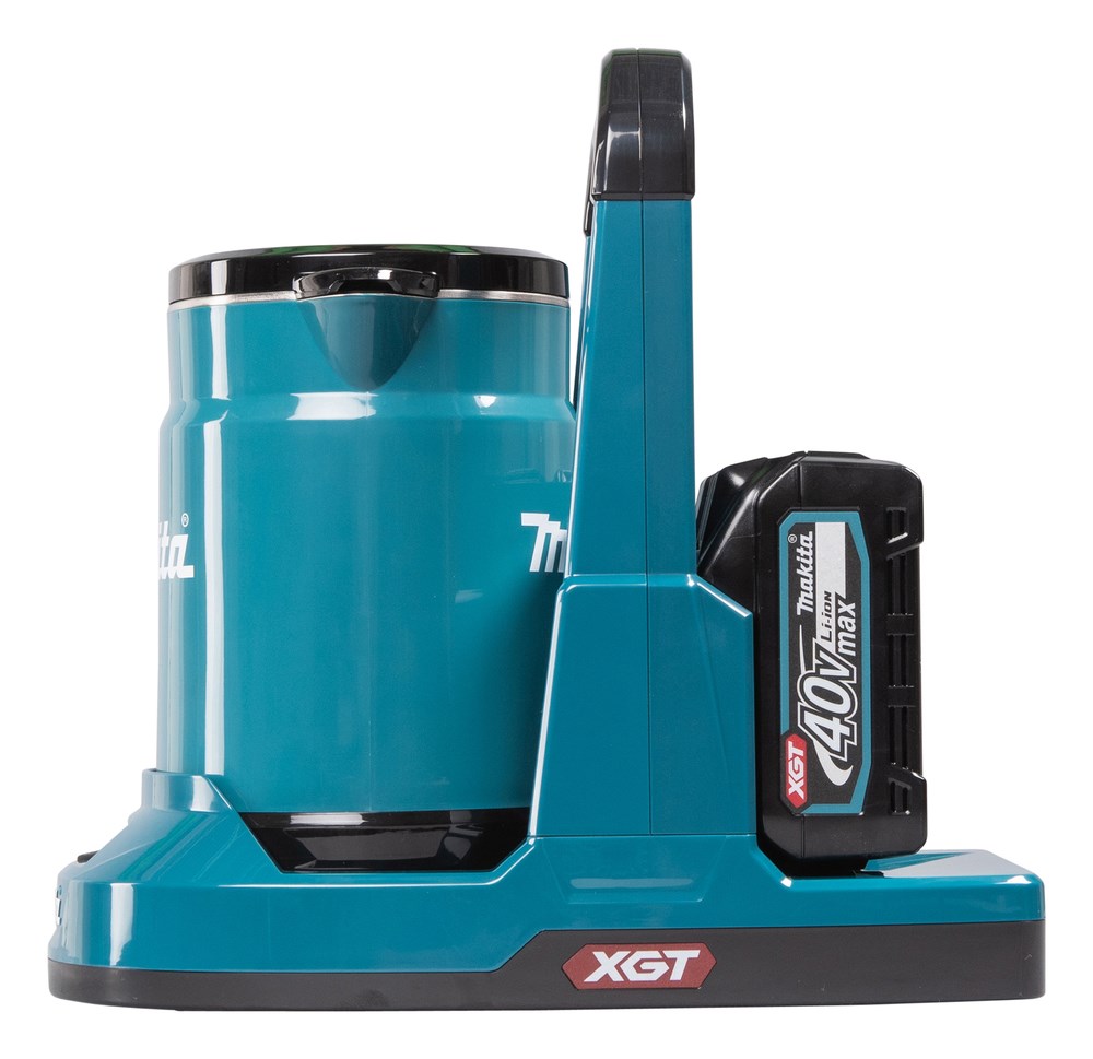 Makita KT001GZ electric kettle 0.8 L Black Blue