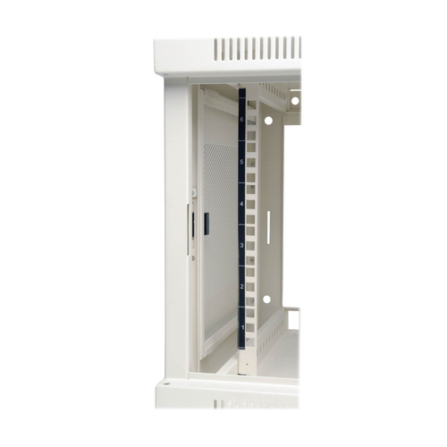 Tripp Lite SRW6UW SmartRack 6U Low-Profile Switch-Depth Wall-Mount Mini Rack Enclosure, White