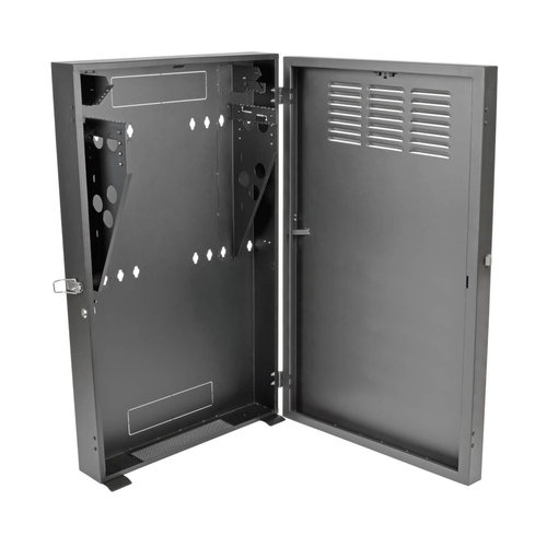 Tripp Lite SRWF2U36 SmartRack 2U Low-Profile Vertical-Mount Server-Depth Wall-Mount Rack Enclosure Cabinet
