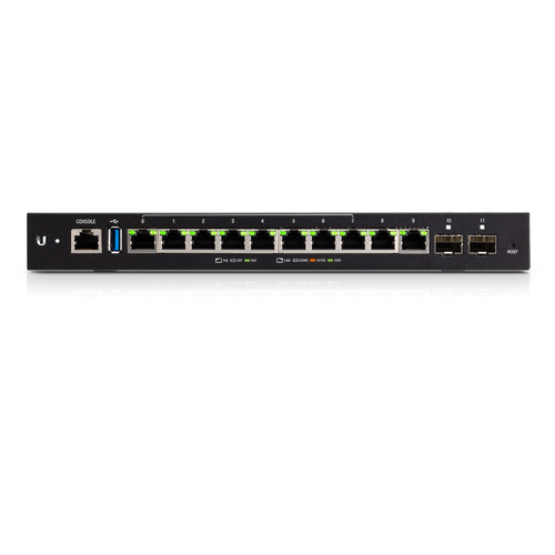 Ubiquiti EdgeRouter 12P wired router Gigabit Ethernet Black