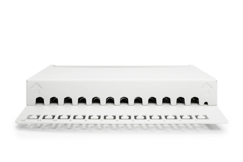 Digitus Desktop CAT 6A, class EA patch panel, shielded, gray