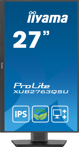 iiyama ProLite 27” IPS QHD panel with B energy class