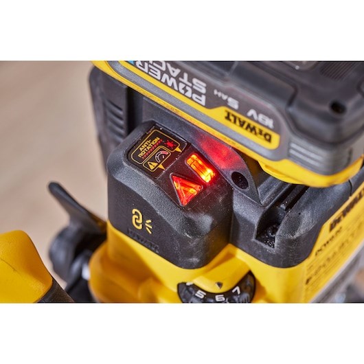 DeWALT DCW620H2-QW router/trimmer Black  Yellow 23000 RPM