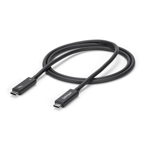 StarTech.com 3 ft. (1 m) Thunderbolt 3 Cable with 100W Power Delivery - 40Gbps