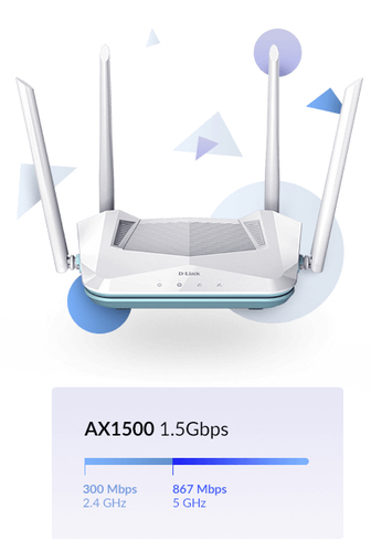 D-Link EAGLE PRO AI AX1500 Smart Router