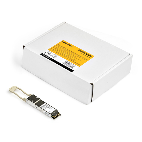 StarTech.com Cisco QSFP-40G-CSR4 Compatible QSFP+ Module - 40GBASE-SR4 - 40GbE Multimode Fiber MMF Optic Transceiver - 40GE Gigabit Ethernet QSFP+ - MPO 300m - 850nm - DDM Cisco Firepower, ASR9000, ASR1000