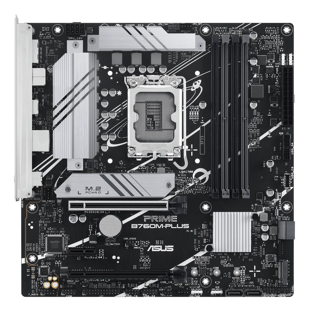 ASUS PRIME B760M-PLUS Intel B760 LGA 1700 micro ATX