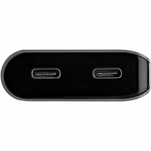 StarTech.com USB C Multiport Adapter - USB-C to HDMI or Mini DisplayPort 4K 60Hz, 100W Power Delivery Pass-Through, 4-Port 10Gbps USB Hub - USB Type-C Mini Dock - w/ 12" Attached Cable