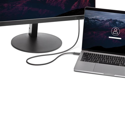 StarTech.com 3 ft. (1 m) Thunderbolt 3 Cable with 100W Power Delivery - 40Gbps