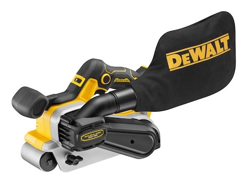 Belt sander DEWALT DCW220NT portable sander 18V Yellow  Black