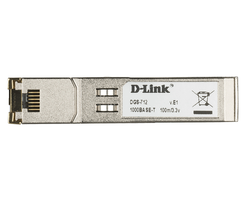 D-Link SFP 10/100/1000 BASE-T Copper Transceiver