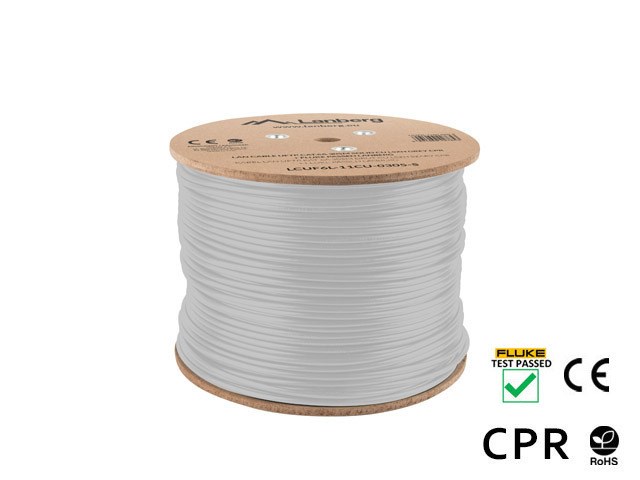 Lanberg LCUF6L-11CU-0305-S networking cable Grey 305 m Cat6a U/FTP (STP)