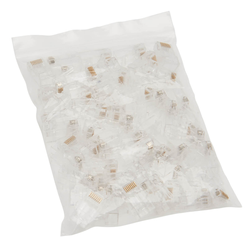 Tripp Lite N232-050-UTP Cat6 RJ45 Pass-Through UTP Modular Plug, 50 Pack