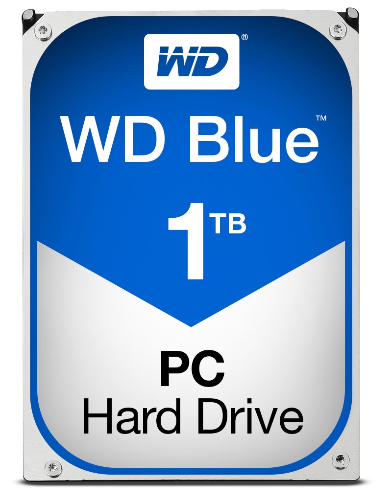 Western Digital Blue internal hard drive 1 TB 7200 RPM 64 MB 3.5" Serial ATA III