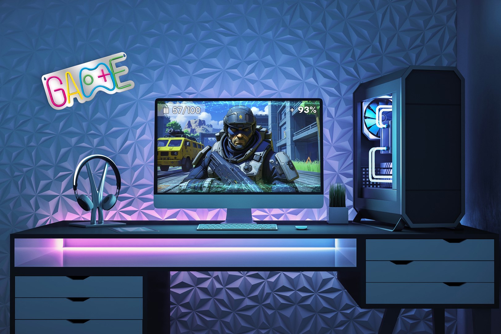 Activejet Neon LED AJE-NEON GAME