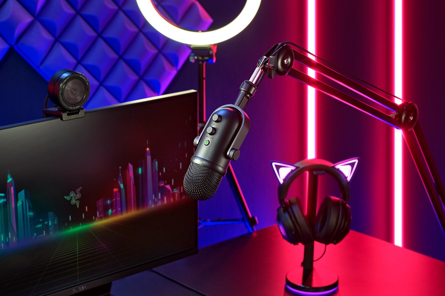 Razer SEIREN V2 PRO Black Studio microphone