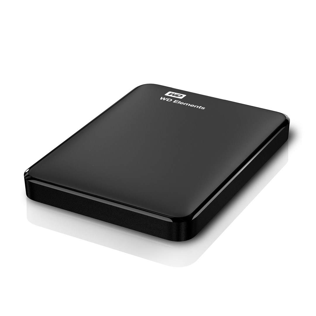 Western Digital Elements Portable external hard drive 4 TB 2.5" USB 3.2 Gen 1 (3.1 Gen 1) Black