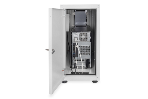 Digitus Computer housing with in-built filter fan and levelling feet