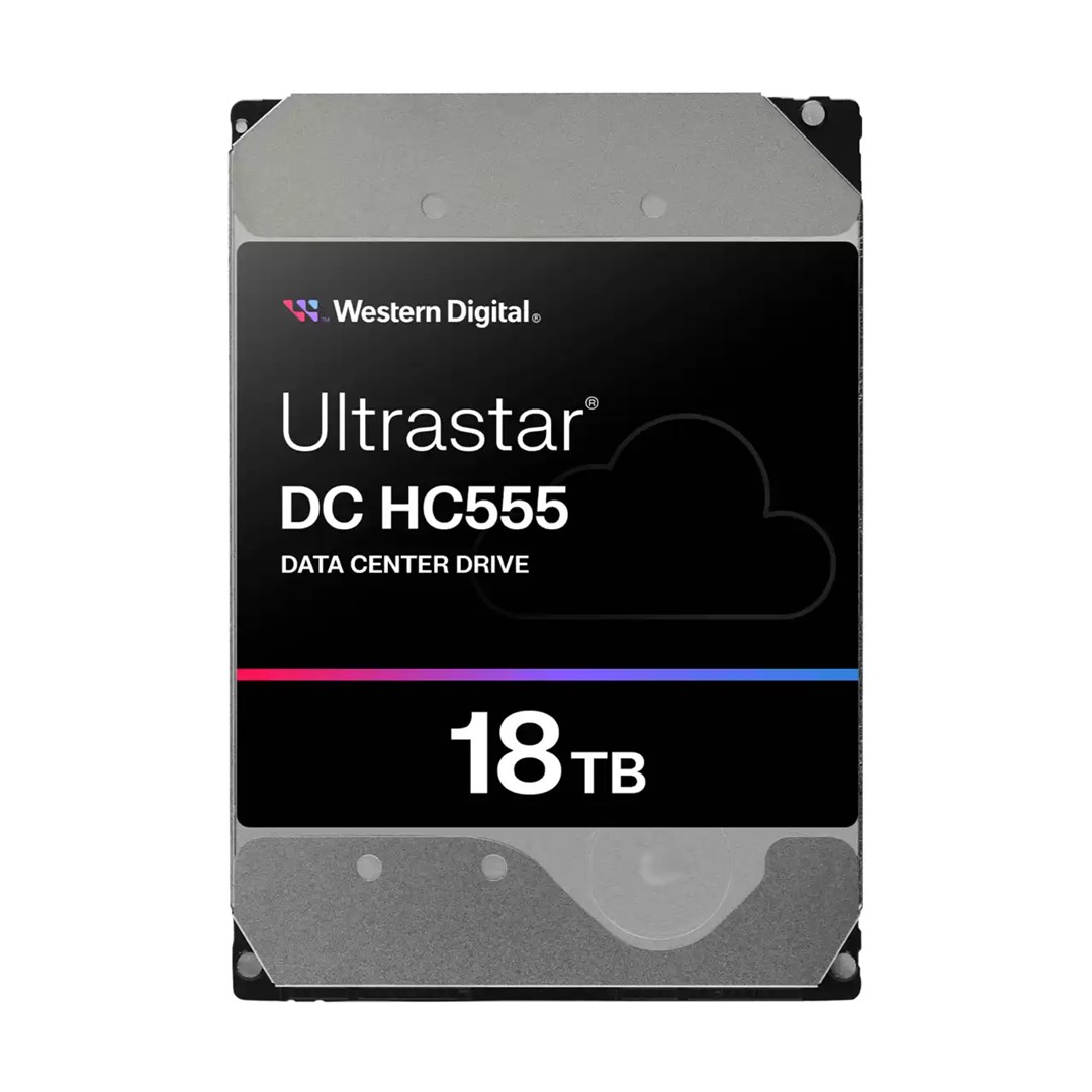 Western Digital Ultrastar DC HC555 internal hard drive 18 TB 7200 RPM 512 MB 3.5" SAS3