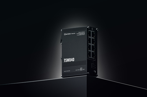 Teltonika NETWORKS TSW040 8-Port PoE+ Switch Unmanaged Fast Ethernet (10/100) Power over Ethernet (PoE) Black