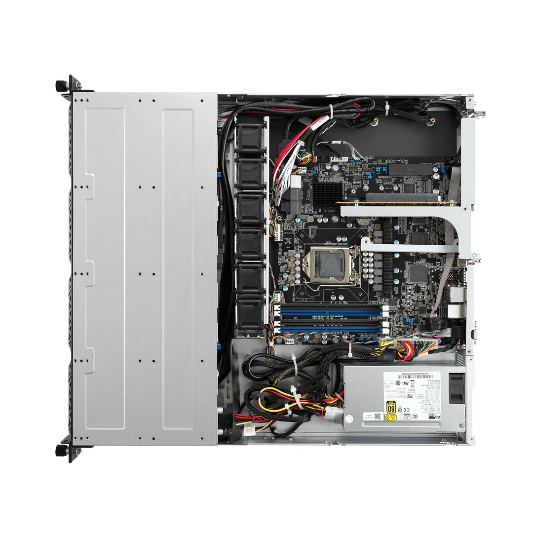 ASUS RS300-E11-RS4 Intel C252 LGA 1200 (Socket H5) Rack (1U) Silver