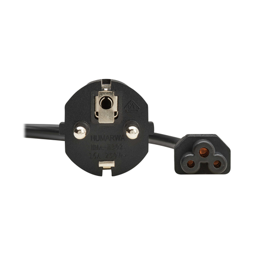Eaton P058-02M-EU power cable Black 2 m CEE7/4 C5 coupler