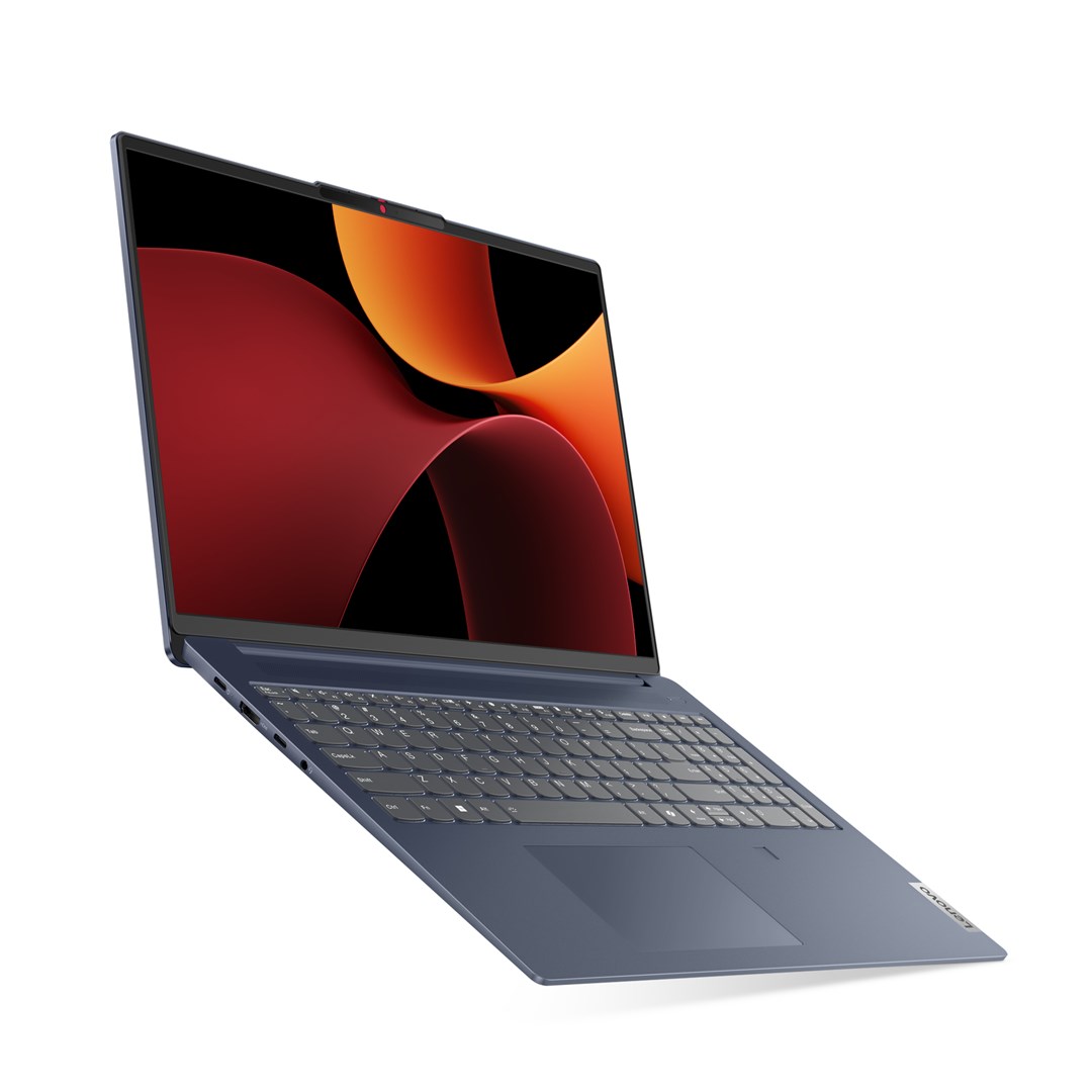 Lenovo IdeaPad Slim 5 16AHP9 AMD Ryzen™ 7 8845HS Laptop 40.6 cm (16") Touchscreen WUXGA 16 GB LPDDR5x-SDRAM 1 TB SSD Wi-Fi 6 (802.11ax) Windows 11 Home US English Blue