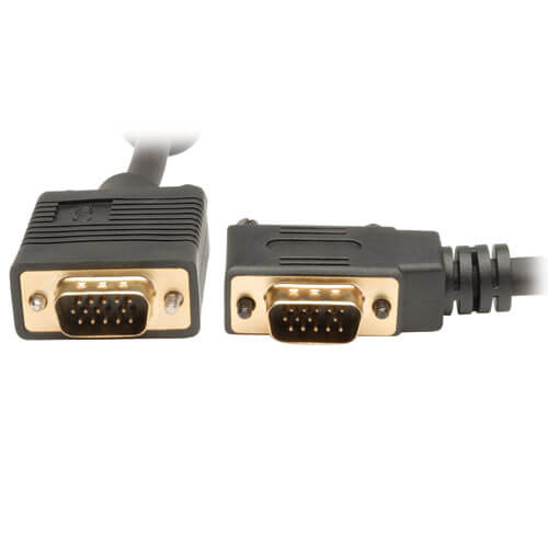 Tripp Lite P502-006-RA VGA High-Resolution RGB Coaxial Cable (HD15 M/M), Right-Angle Connector, 6 ft. (1.83 m)