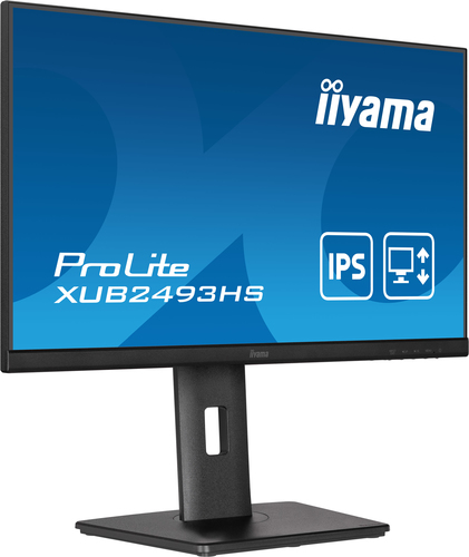 iiyama ProLite XUB2493HS-B5-STD computer monitor 60.5 cm (23.8") 1920 x 1080 pixels Full HD LED Black