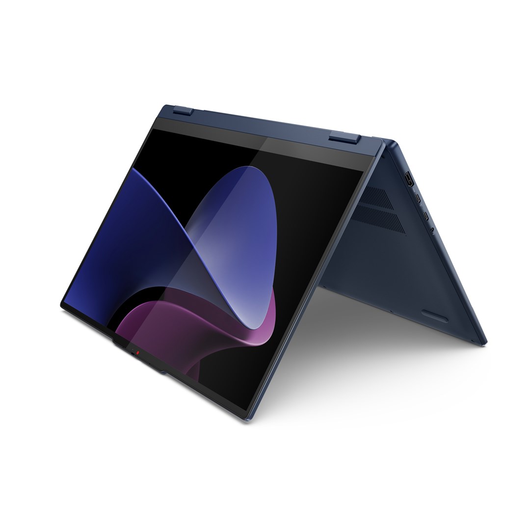 Lenovo IdeaPad 5 Intel Core 7 150U Hybrid (2-in-1) 40.6 cm (16") Touchscreen WUXGA 16 GB LPDDR5x-SDRAM 1 TB SSD Wi-Fi 6 (802.11ax) Windows 11 Home Blue New Repack/Repacked
