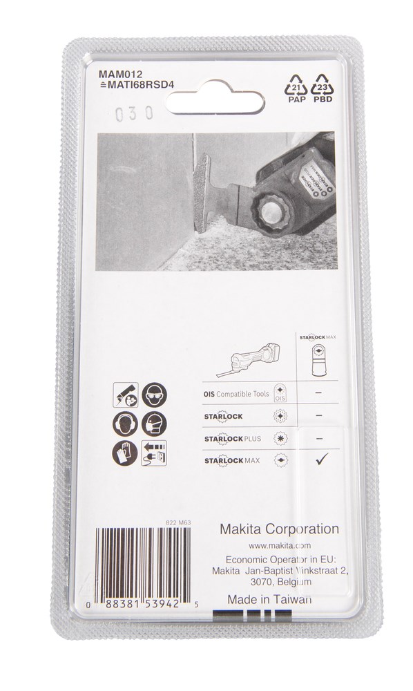 Makita B-66525 multifunction tool attachment Saw blade