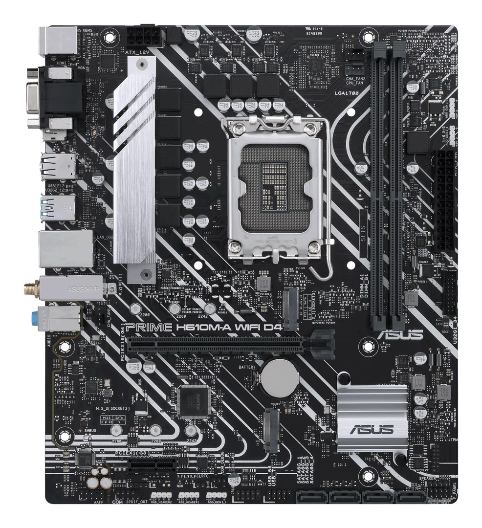 ASUS PRIME H610M-A WIFI D4 Intel H610 LGA 1700 micro ATX