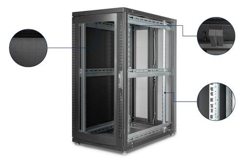 Digitus Server Rack Unique Series - 600x1000 mm (WxD)