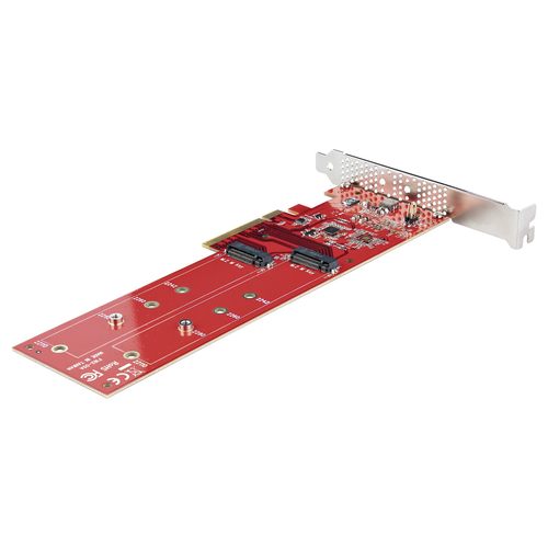 DUAL-M2-PCIE-CARD-B - Cables & Adaptors by StarTech.com