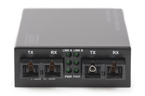 Digitus Gigabit Multimode/Singlemode Media Converter SC/SC