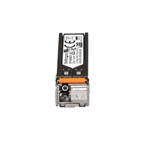 StarTech.com MSA Compliant SFP Transceiver Module - 1000BASE-BX~MSA Uncoded SFP Transceiver Module - 1000BASE-BX - 1 GbE Gigabit Ethernet BiDi Fiber (SMF)