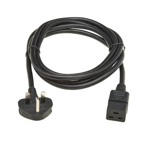 Eaton P052-2P5M-UK power cable Black 2.5 m BS 1363 IEC C19