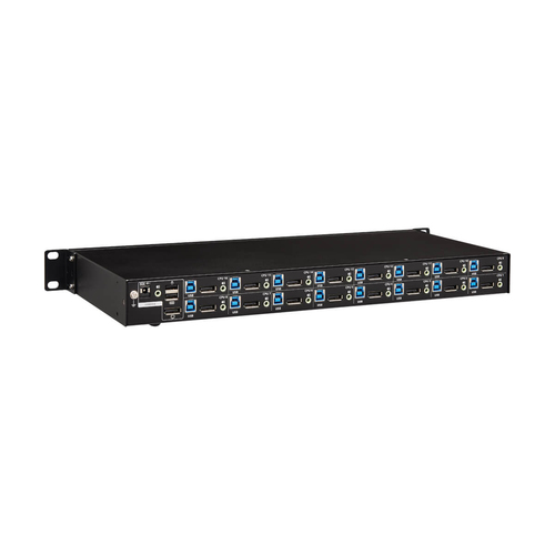 Tripp Lite B024-DPU16 16-Port DisplayPort/USB KVM Switch with Audio/Video and USB Peripheral Sharing, 4K 60 Hz, 1U Rack-Mount