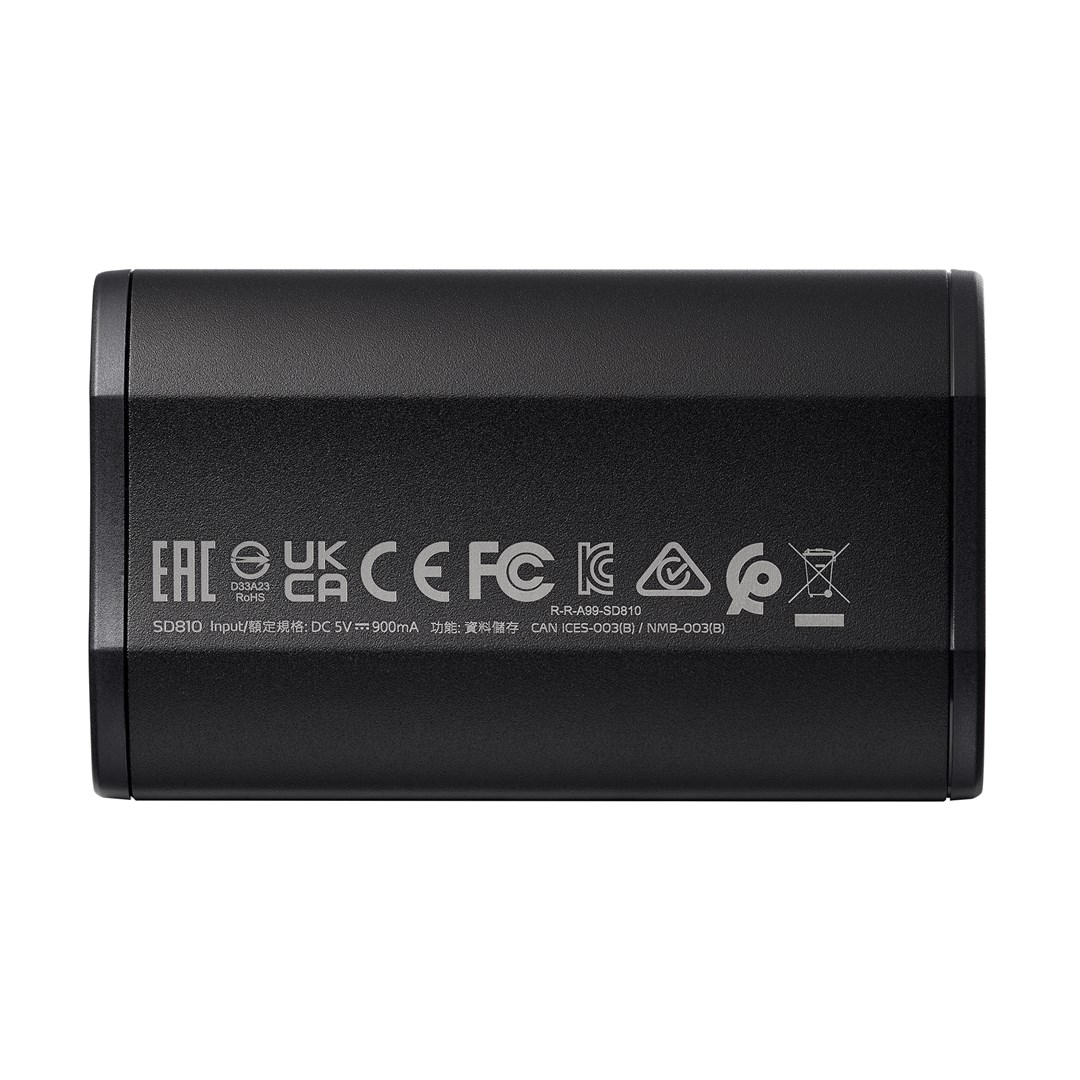 ADATA SD810 500 GB USB Type-C USB 3.2 Gen 2x2 Black